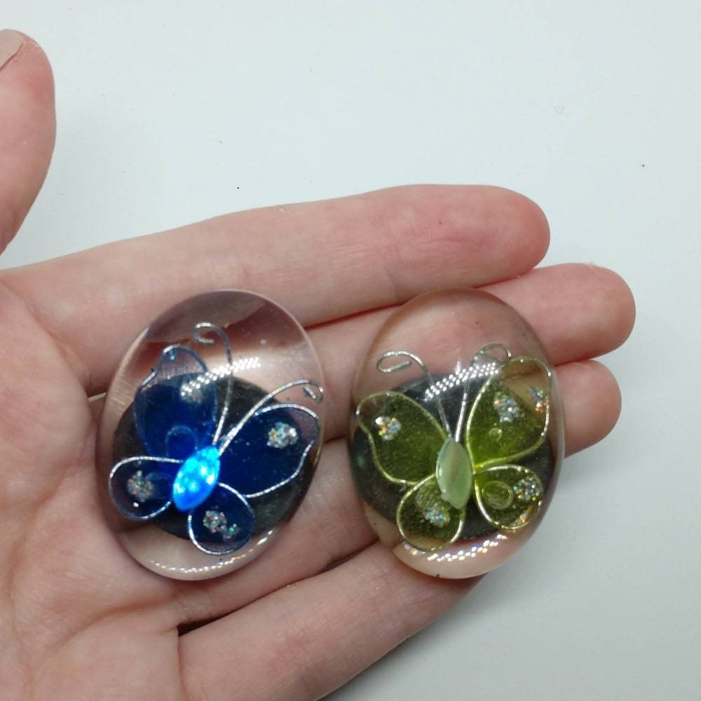 Oval Butterfly Magnets